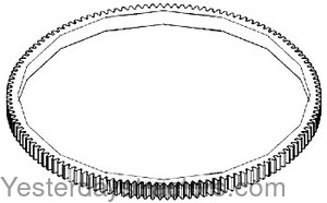 Case 1270 Ring Gear A58778