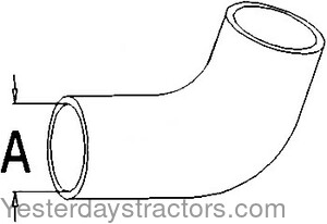 A60169 Radiator Hose A60169