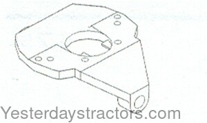 John Deere 530 Center Pivot Housing with Bushing AA5765R