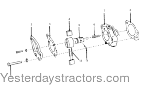 Allis Chalmers I400 Oil Pump Repair Kit ACS3420