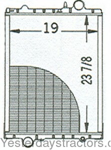 AL66766 Radiator AL66766