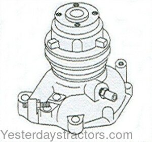 John Deere 440 Water Pump AM3060T