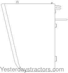 John Deere 4000 Side Shield AR32690