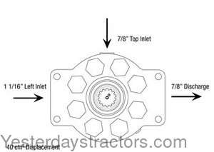 AR39695R Hydraulic Pump AR39695-R