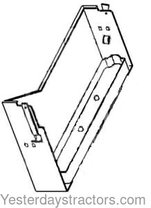 John Deere JD500A Battery Box AR40673