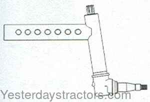 John Deere 4010 Knee Assembly AR44333