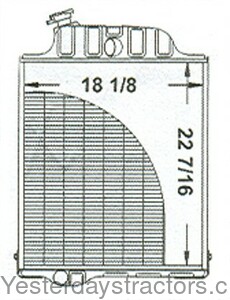 AR46437 Radiator AR46437