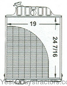 AR46438 Radiator AR46438