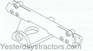 John Deere 9900 Front Axle Housing with Bushings AR50865