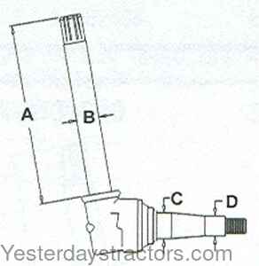 AR50981 Spindle AR50981