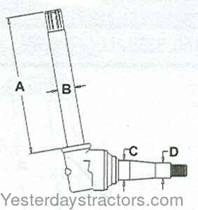 AR50983 Spindle AR50983