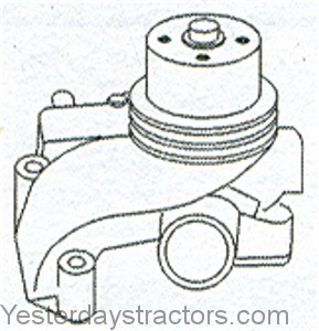 John Deere 4320 Water Pump AR51063-R
