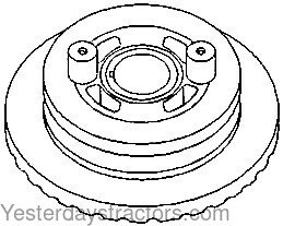 AR58172 Crankshaft Dampener Pulley AR58172