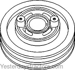 AR58176 Crankshaft Dampener Pulley AR58176