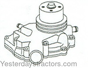 John Deere 544B Water Pump AR65965