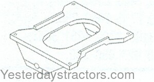 John Deere 9900 Pivot Plate AR69836