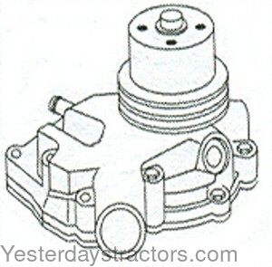 John Deere 540D Water Pump AR74110
