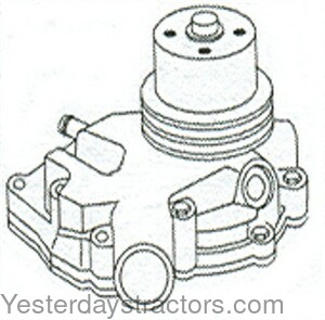 John Deere 640 Water Pump AR74110