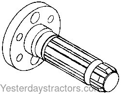 John Deere 1520 PTO Shaft AT20094