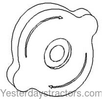 John Deere 1830 Radiator Cap AT29054