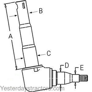 Ford 532 Spindle C5NN3106E