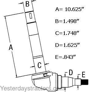 Ford 5610 Spindle C5NN3106J