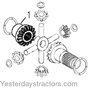 Ford 7700 Gear C5NN4236A