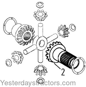 Ford 4610 Gear C5NN4239A