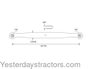 Ford 4610 Lower Lift Arm R\H (Cat 1\1) C5NN555AN