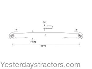 Ford 4110 Lower Lift Arm R\H (Cat 1\1) C5NN555AN