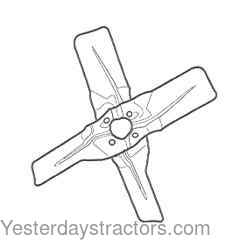 Ford 4610 Fan Blade - 4 Blade C5NN8600A