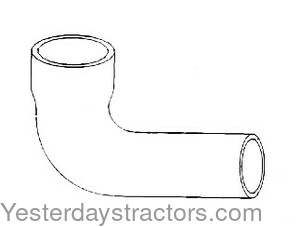 Ford 8400 Radiator Hose Lower C7NN8286A