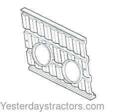 Ford 3000 Grill with Light Holes D1NN8151B