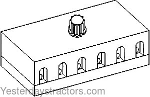 Ford 3120 Fuse Box Assembly D2NN14N030A