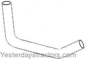 Ford 8600 Radiator Hose Upper D2NN8260B