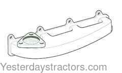 Ford 5610 Exhaust Manifold D3NN9430B