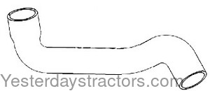 Ford 7600 Radiator Hose Lower D5NN8286F