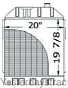 D6NN8005D Radiator D6NN8005D