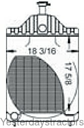 D89103 Radiator with Shroud D89103