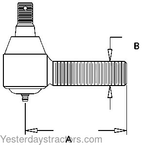 D8NN3289BB Tie Rod End D8NN3289BB