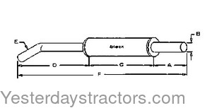 D9NN5230HA17M Muffler D9NN5230HA17M