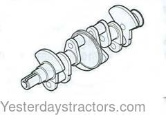 Ford 6610 Crankshaft D9NN6303AA