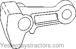 Minneapolis Moline Super M670 PTO Floating Plate Lever E1659