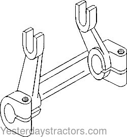 Oliver 550 PTO Clutch Fork E1682