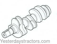 E1ADDN6303F Crankshaft E1ADDN6303F