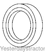 Ford 650 Crankshaft Seal EAA6700B