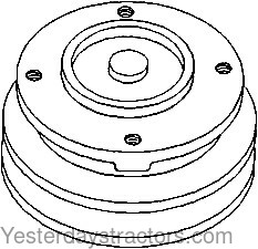 EAF8509A Water Pump Pulley EAF8509A