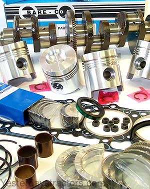 EKMC123 Engine Overhaul Kit with New Crankshaft EKMC123