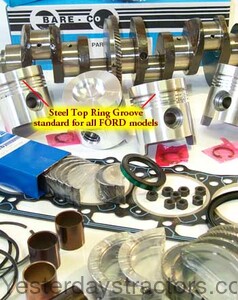 Ford 7600 Engine Overhaul Kit with Crankshaft EKMC101