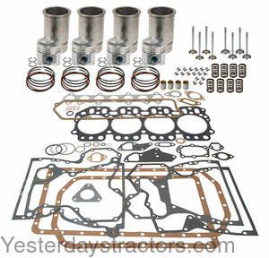 Allis Chalmers D17 Engine Overhaul Kit - Less Bearings EOK1121A-LCB